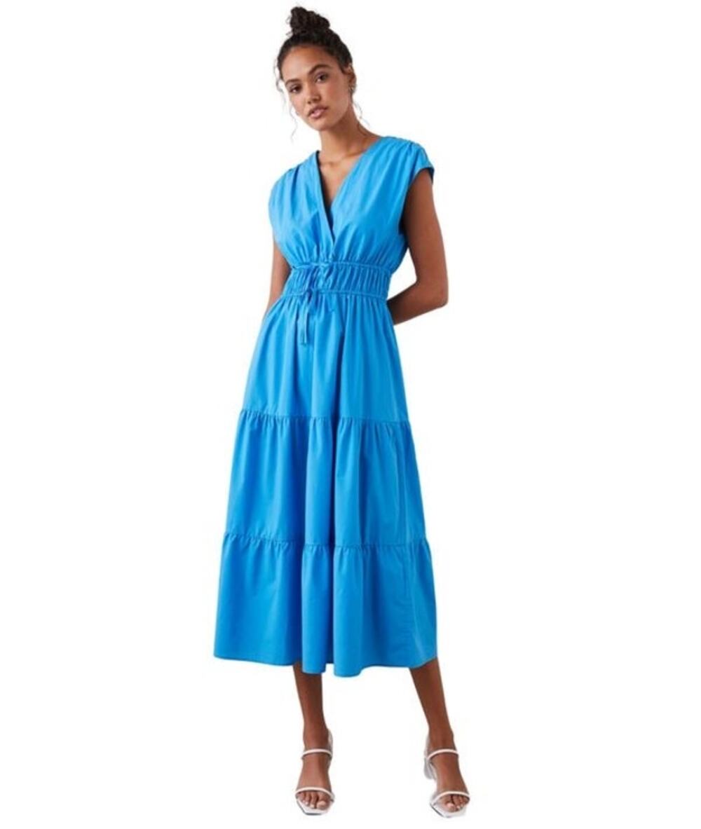 RAILS LUCIA DRESS PACIFIC BLUE MSRP $ 248 SIZE SMALL